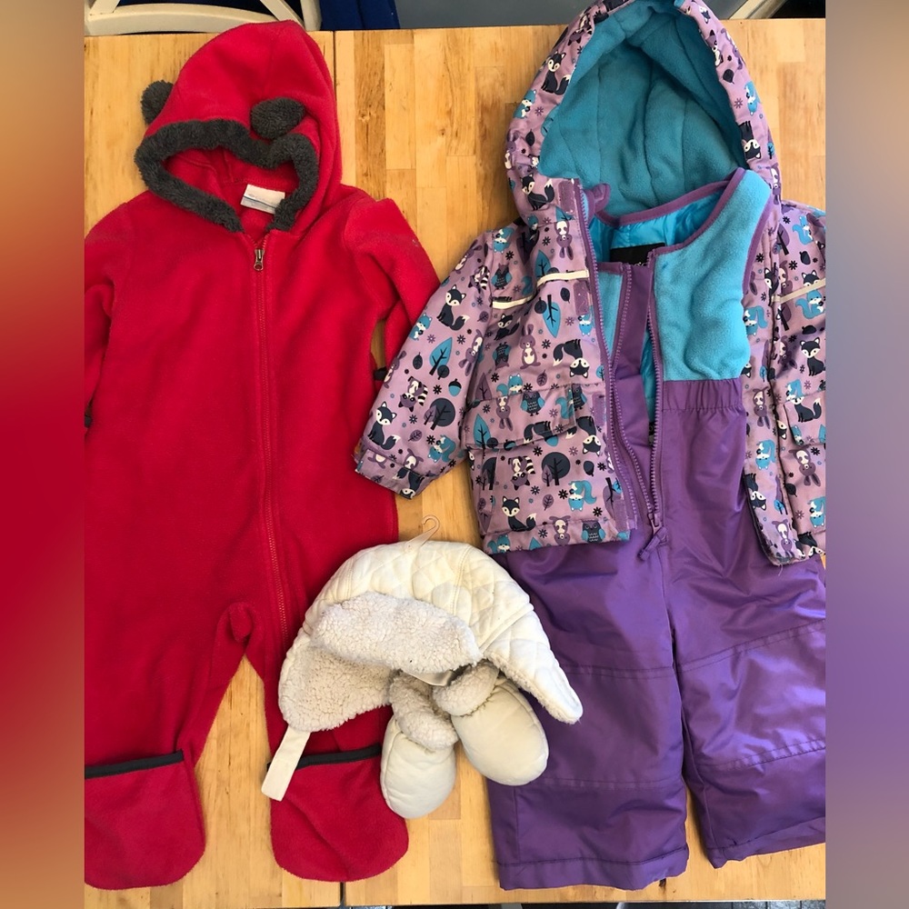 12-18 Month Snowsuit/Bunting Bundle